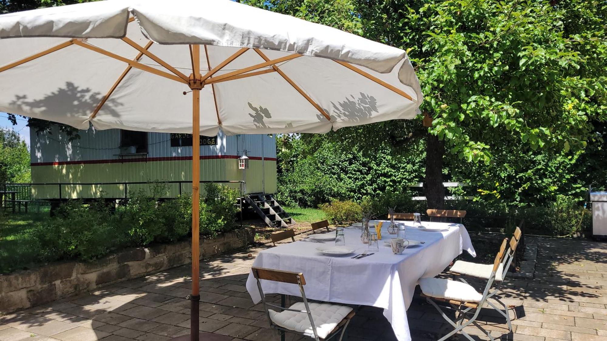 In Der Alten Gaertnerei B&B Neuhof an der Zenn Eksteriør billede
